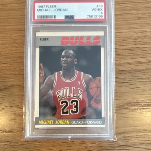 Jordan 1987 Fleer Jordan #59