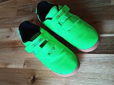 Kappa Größe 35 Turnschuhe Sportschuhe Hallenturnschuhe grün neongrün