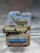 1:64 GreenLight *ESTATE WAGONS 3* VIKING BLUE 1972 Oldsmobile Vista Cruiser NIP