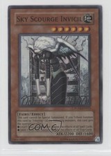 SR - Sky Scourge Invicil Unlimited YuGiOh Force of the Breaker #FOTB-EN023 2007