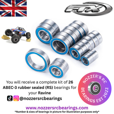 FTX Ravine Complete Bearing Kit