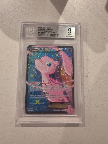 Mew EX (Full Art) RC24/RC25 Legendary Treasures: Radiant Collection Holo