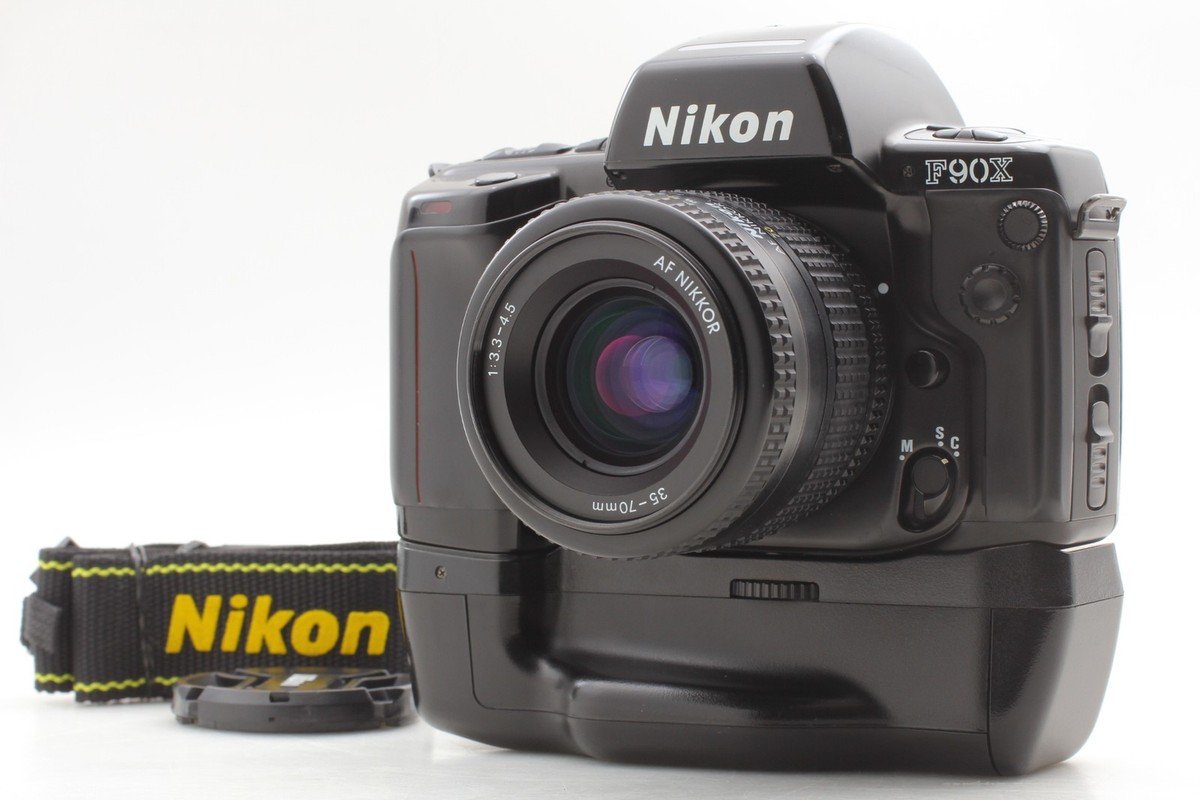 【美品】Nikon F90X AF Nikkor 35-70mm MB-10付き Near MINT] Nikon F90X Film Camera MB-10 AF Nikkor 35-70mm f/3.3