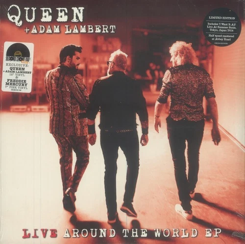 Queen + Adam-Lambert New World Records Live Around The World EP (Vinyl 2021) RSD