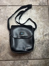 Vintage SONY DISCMAN WALKMAN Carrying Case Let Your Mind Play CD Shoulder Bag