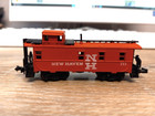 AHM. N SCALE. CABOOSE, NEW HAVEN. W/METAL WHEELS. FREE SHIPPING — photo 1