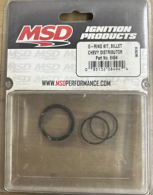 #ad MSD Replacement Black O Ring Kit Fits Chevrolet MSD Distributors 8494 $19.99