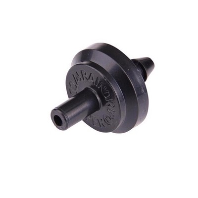 Raindrip R110CT Plastic Black 1 GPH Spot Drip Irrigation Dripper 1/4 in. Inlet