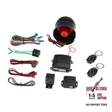 Universal 12V Auto Car Alarm  Car Vehicle Security System Burglar Alarm