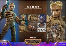 New Hot Toys MMS706 Guardians of the Galaxy 3 III Groot 1/6 Normal Ver. Stock