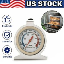Oven Thermometer Stainless Steel Classic Stand Up Food Meat Temperature Gauge5-1