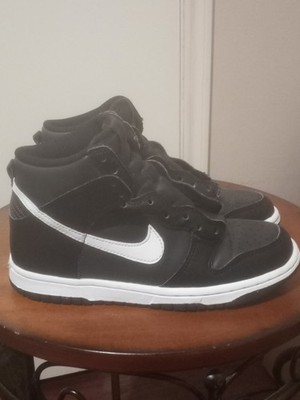Nike Dunk High Black White Black White GS 4Y Womens Size 5.5 DH9751-001