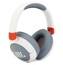 JBL Junior 470NC Noise-Canceling Over-Ear Children's Headphones for Kids White 