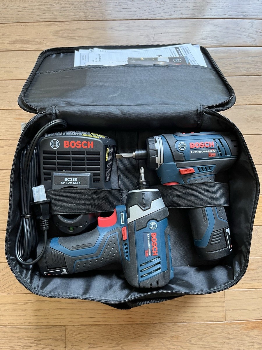 BOSCH CLPK27-120 12-VOLT WIRELESS 2-TOOL COMBO KIT BRAND NEW BEST