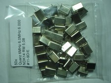 50x Quartz 6MHz 6.0MHz 6,000 NDK14 RM 5.08 #11-9D/E#23r
