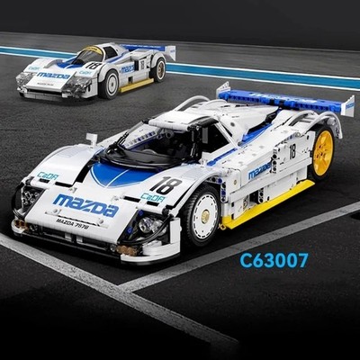 CaDA Mazda 787B Sports car Building Blocks Technic 1:10 1797Pcs