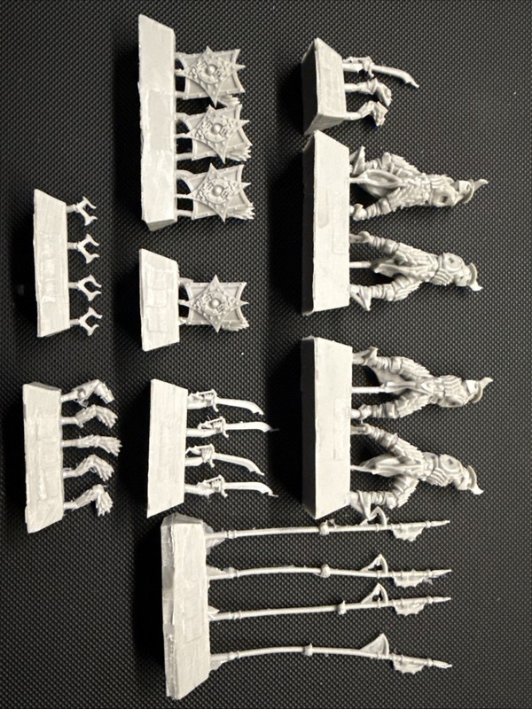 Easterling Black Dragon Warriors Warhammer Fantasy Table Top Wargame X4