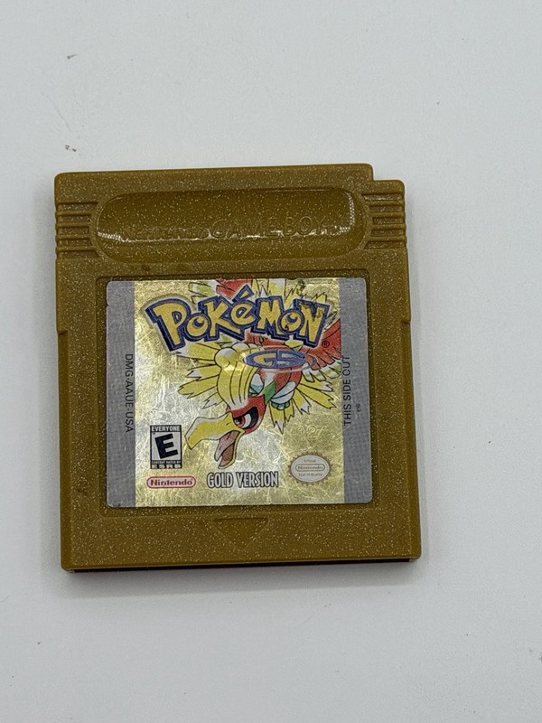 Pokemon Gold Version (Nintendo Game Boy) Authentic! Good Battery! Tested!!!!