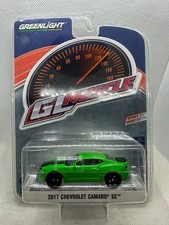 Greenlight GL MUSCLE  Series 21  2017 Chevrolet  Camaro SS GREEN FREE SHIPPING