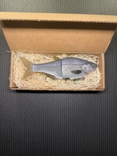 Authentic Hinkle Shad - Matte Grey Gizzard