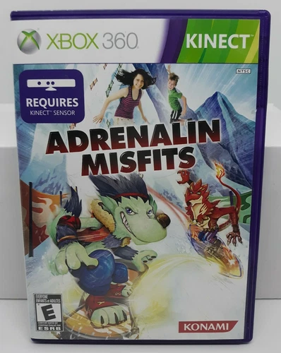 ADRENALIN MISFITS Xbox 360 Complete in Box w/ Manual CIB Tested FREE SHIPPING
