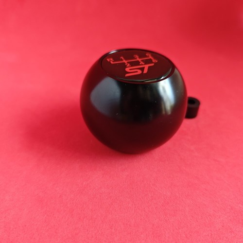 SCHWARZ kurz ball SPORT 6-g SCHALTKNAUF FÜR FORD FOCUS MK3 MK4 FIESTA MK7 ST RS - Bild 4 von 6