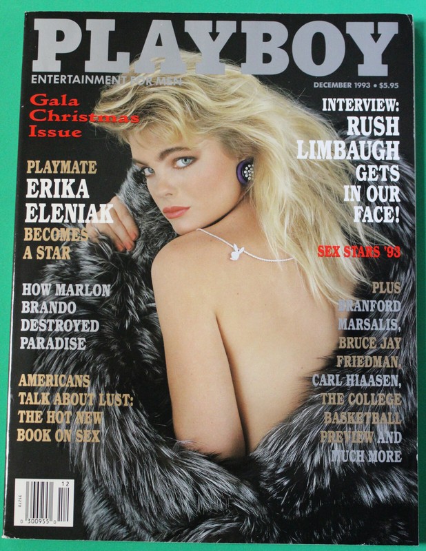 PLAYBOY DECEMBER 1993 - PLAYMATE ARLENE BAXTER - SEX STARS - CHRISTMAS ISSUE