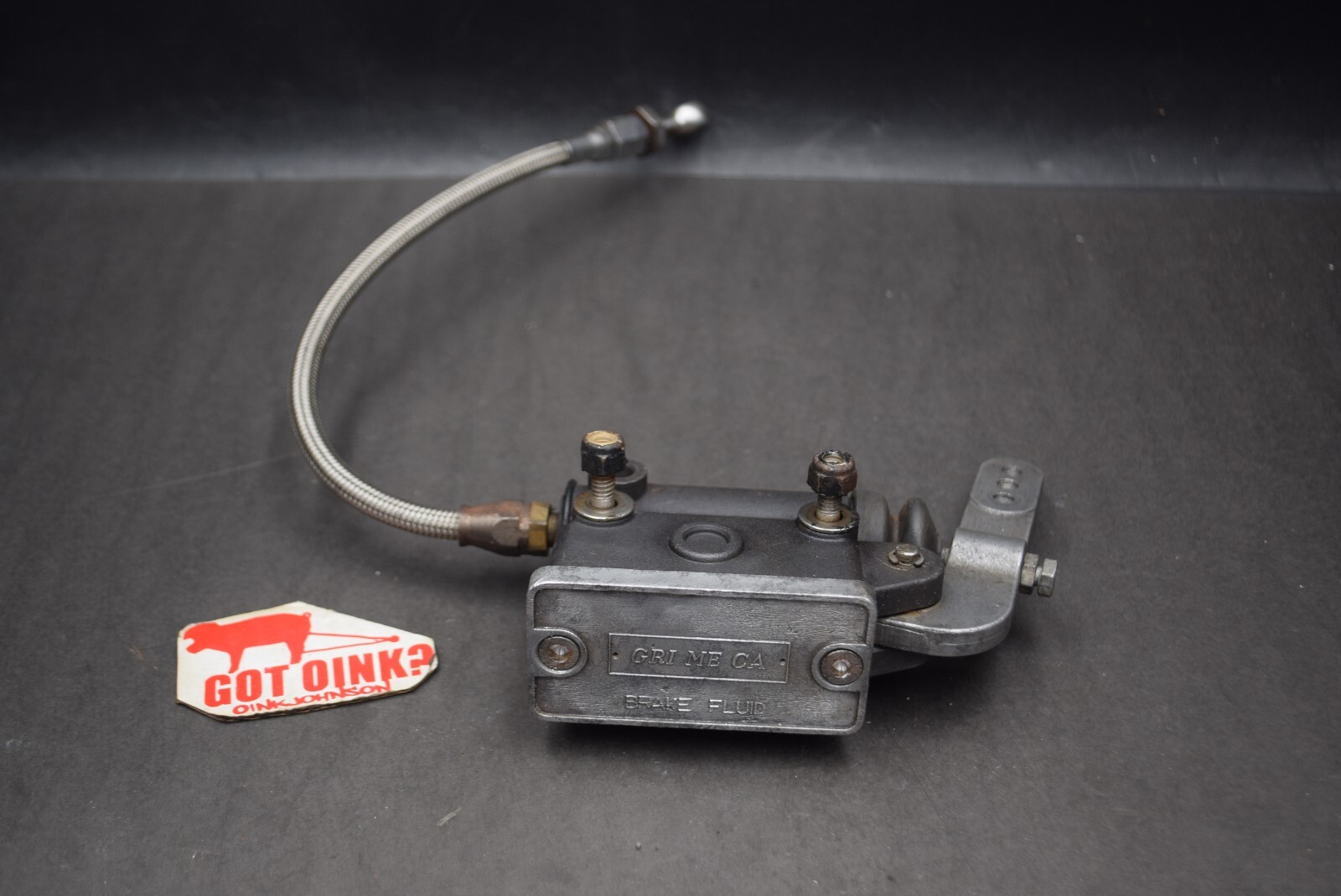 Dragbike KZ GS Grimeca Rear Brake Master Cylinder Works Well NR