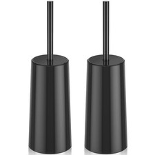Toilet Brush And Holder 2 Pack Toilet Brush Stainless Steel Toilet Bowl Brush Fo