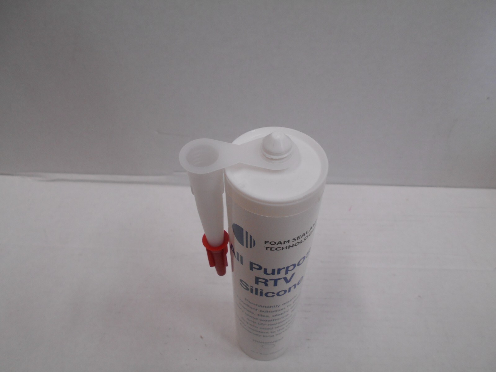 *FOAM SEALANT TECHNOLOGIES ALL PURPOSE RTV SILICONE 10.1 OZ. TRANSPARENT