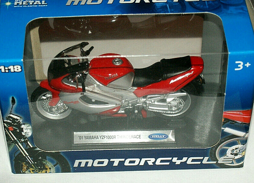 WELLY Die cast 1:18 motorbike Triumph SUZUKI Honda yamaha