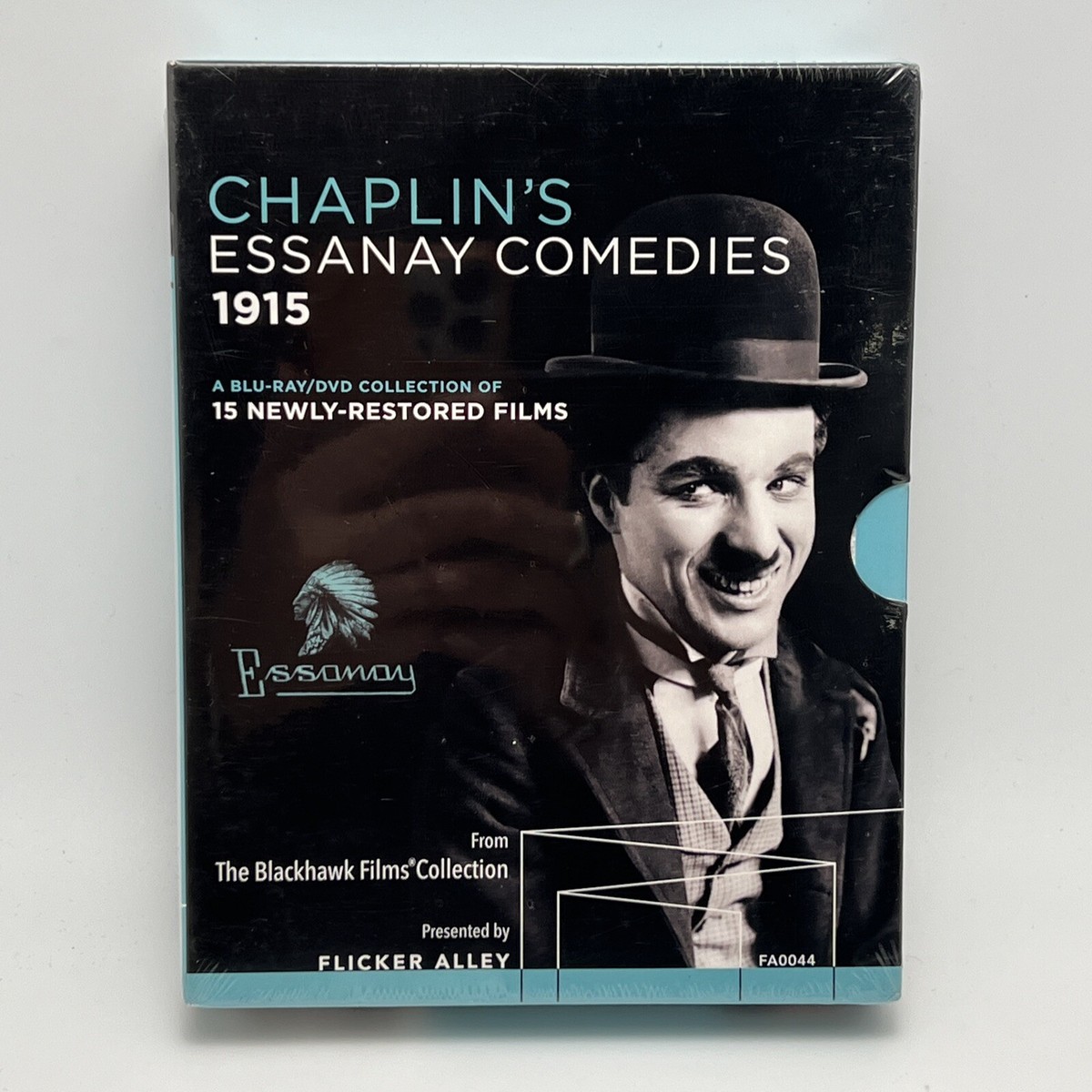 Chaplin's Essanay Comedies (1915-1916) Blu-Ray DVD US Release Box