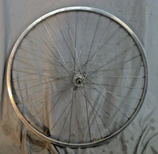 Weinmann 26" Front Bike Wheel Joytech Hub Silver 100/22mm 36S AV QR USA Shipper!