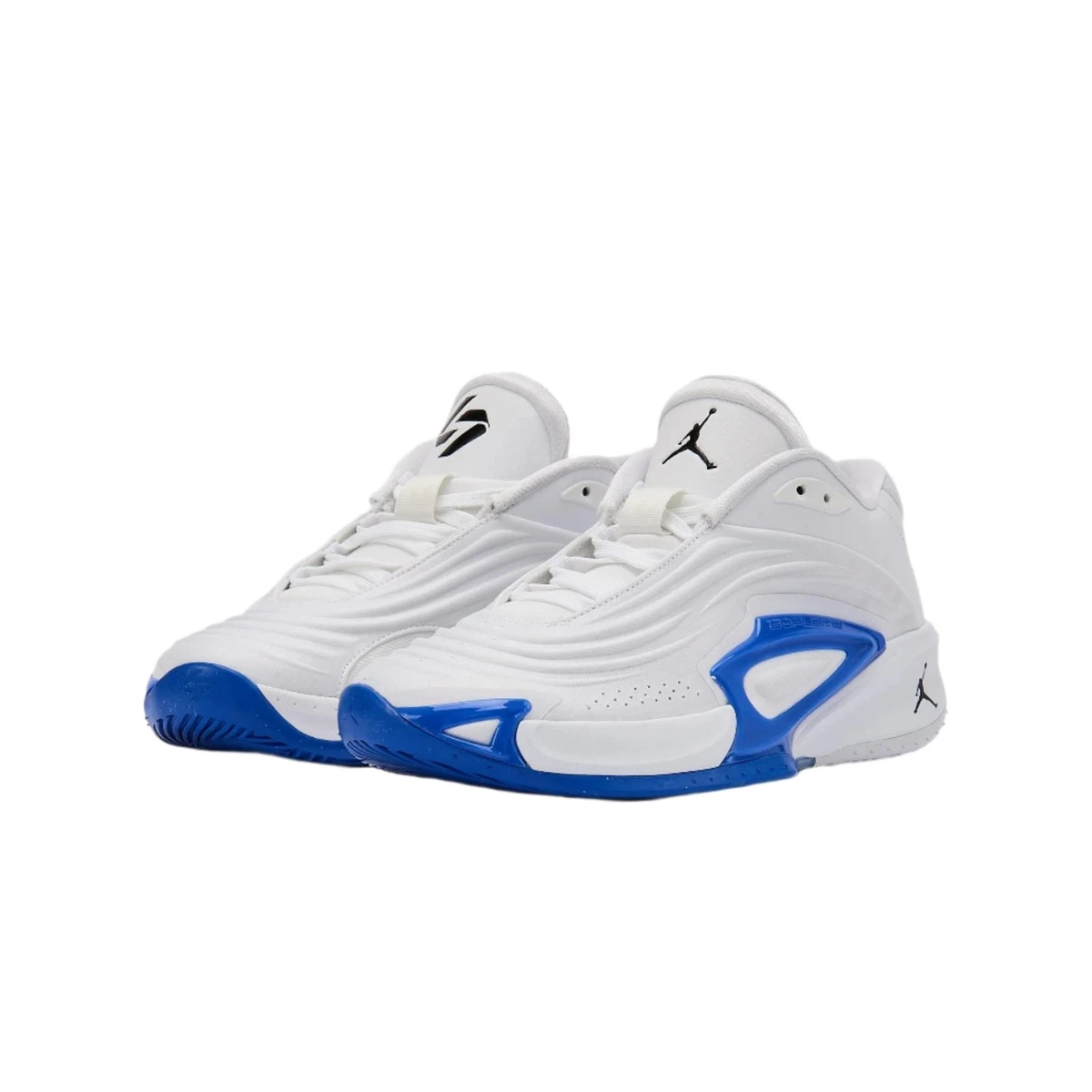 JORDAN MEN\'S 12.5 LUKA 3 TB WHITE ROYAL BLUE FQ7453-160 Jordan Luka 3 Mens Basketball Shoes White Blue FQ7453-160  main image 3