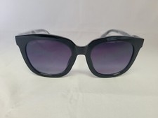 Ellen Tracy ET748 C1 Womens Sunglassses Black Frame Smoke Lens 54-22-145