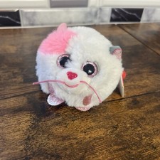 NEW! 2022 TY Puffies (Beanie Balls) Plush - MUFFIN the Cat (3 inch) NEW MWMTs