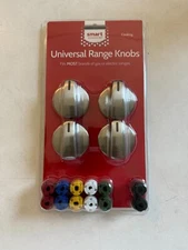 Universal Range Knobs By Smart Choice Stainless Steel
