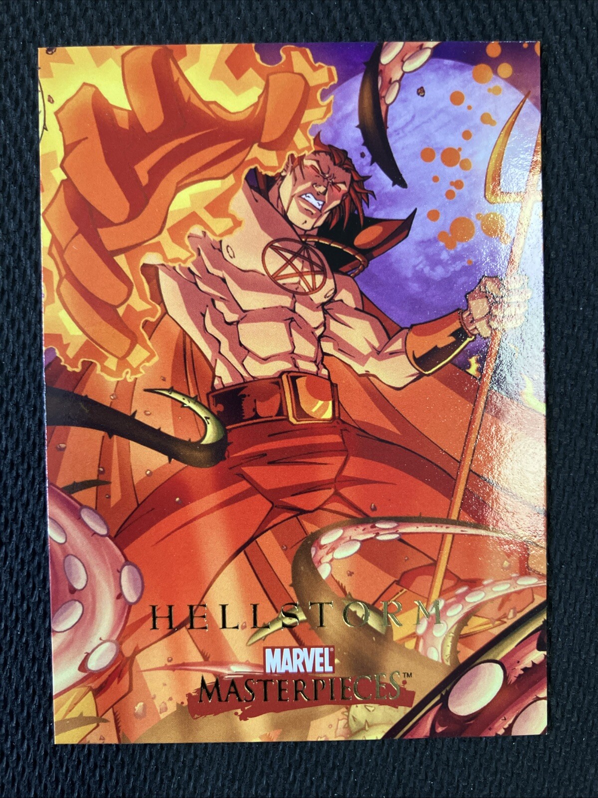 2008 Upper Deck Marvel Masterpieces #37 Hellstorm