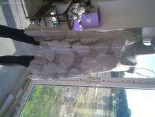 Made in Italy grey lace summer dress size 12/14