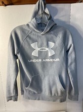 Boys Underarmour hoodie YMD/JM/M Gray  bin 116 