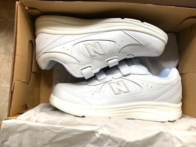 New Balance WW577VW White Walking Shoes,Women Sz 9 D, Men