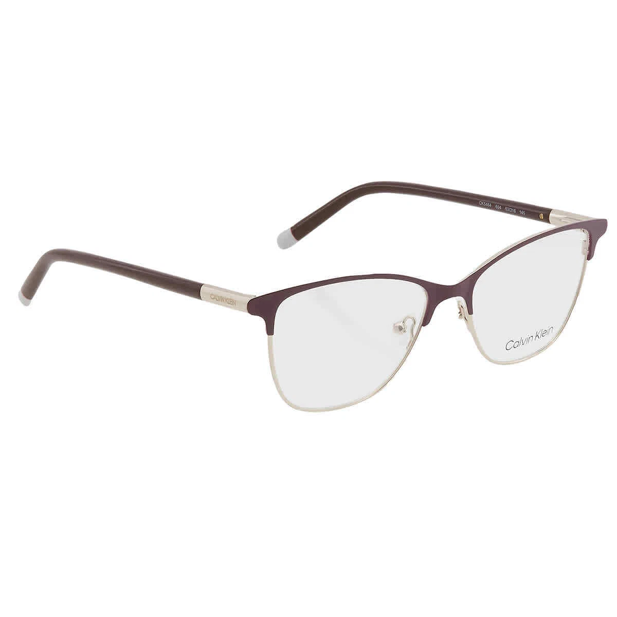 Calvin Klein Demo Cat Eye Ladies Eyeglasses CK5464 604 53 CK5464