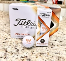 Titleist Velocity Golf Balls - Whataburger RARE! One Sleeve (3 Balls)