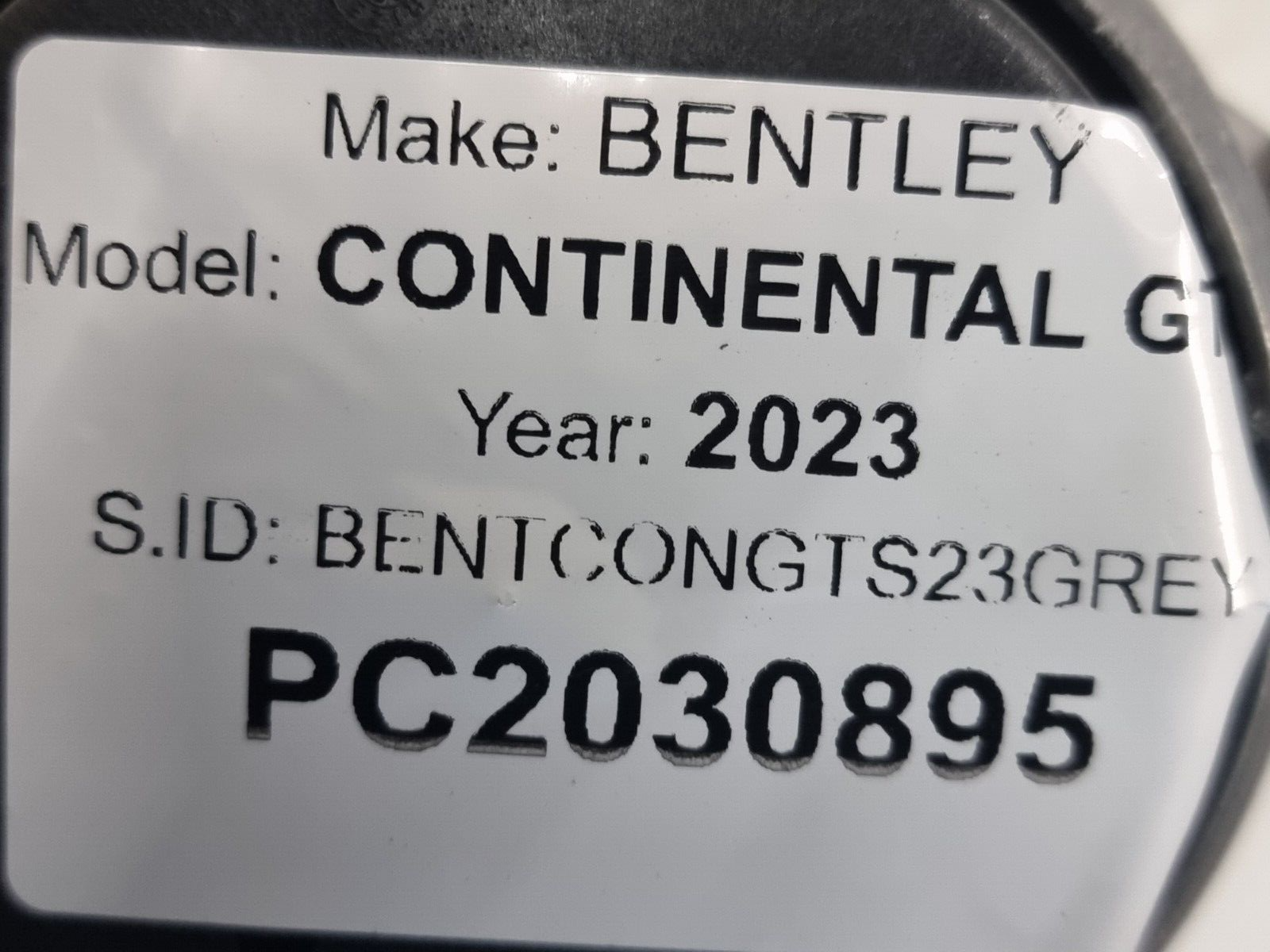BENTLEY CONTINENTAL GT S V8 MK3 2019-2024 ENGINE MOUNTING LEFT  