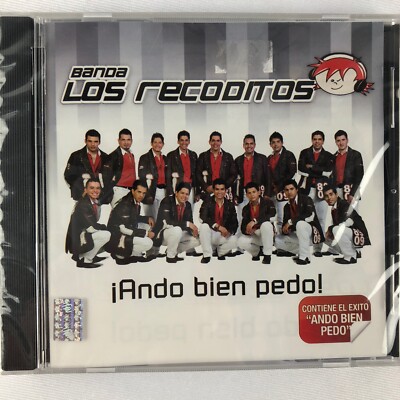 CD Banda Los Recoditos Ando Bien Pedo MEXICO NUEVO NEW