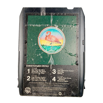 Christopher Cross Self Titled 8-Track Tape M8-3383 WB 1979