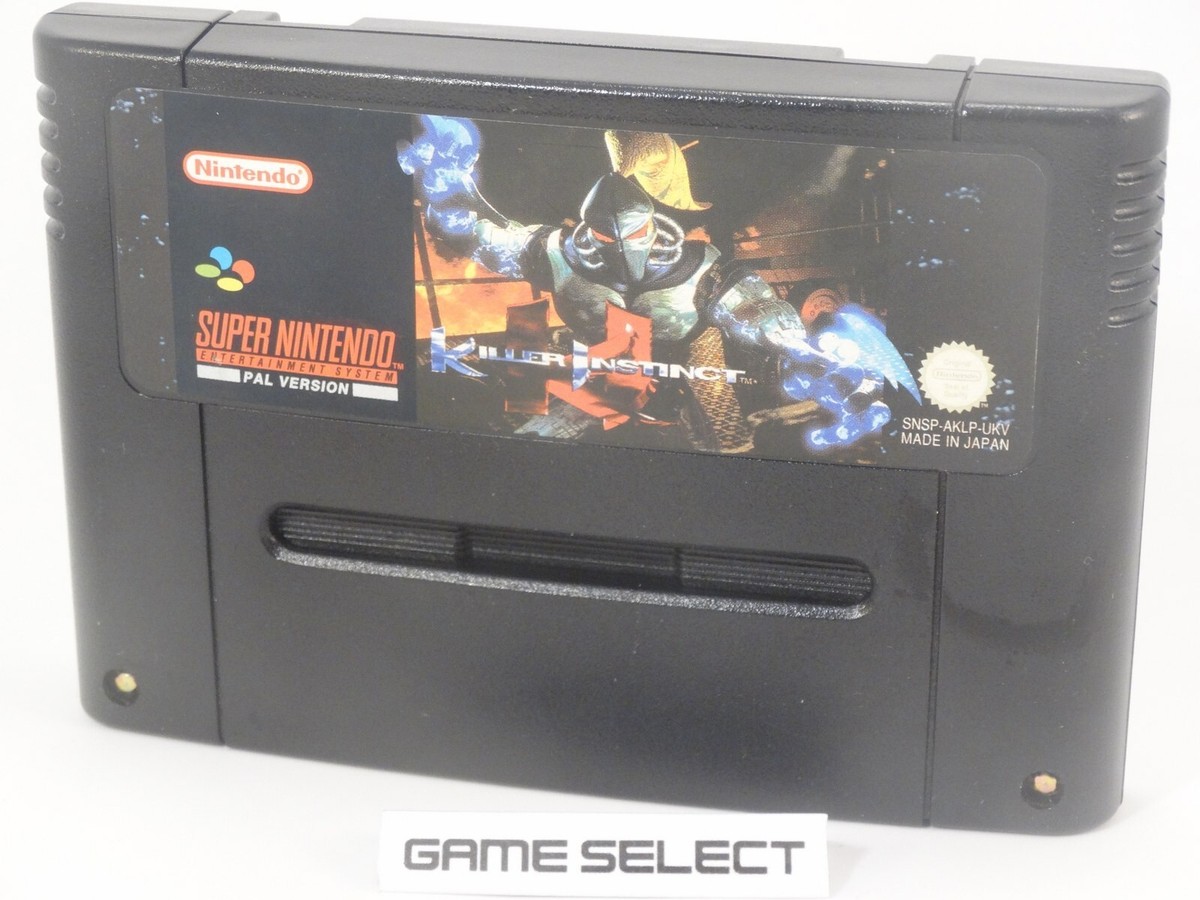 Killer Instinct Nintendo SNES Super NES 16 Bit EUR PAL UKV