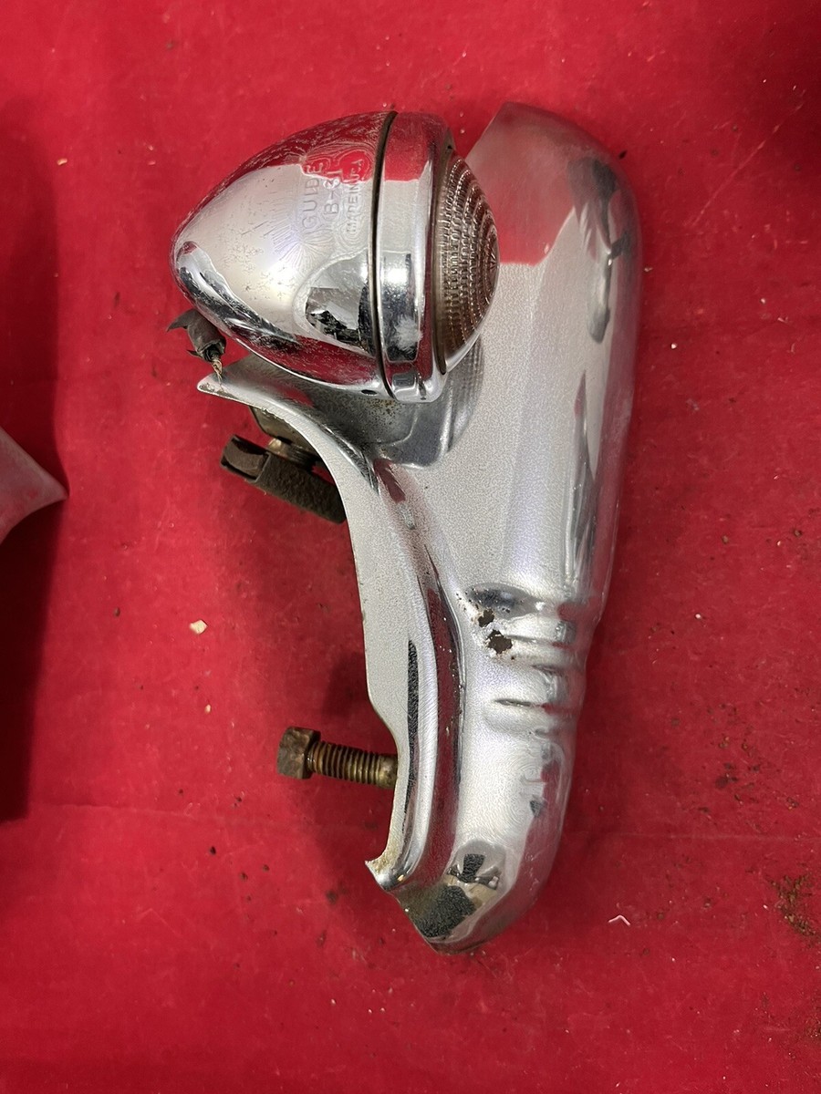 1946-1948 Pontiac Front and Rear Bumper Guards with Rear Backup