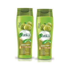 2X Vatika Shampoo Nourish Protect With Olive Oil Henna 400ml