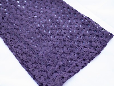 Purple Sand Studio Crochet Women's Pants S M L XL Wide Leg
